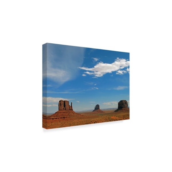 J.D. Mcfarlan 'Monument Valley Dunes' Canvas Art,14x19